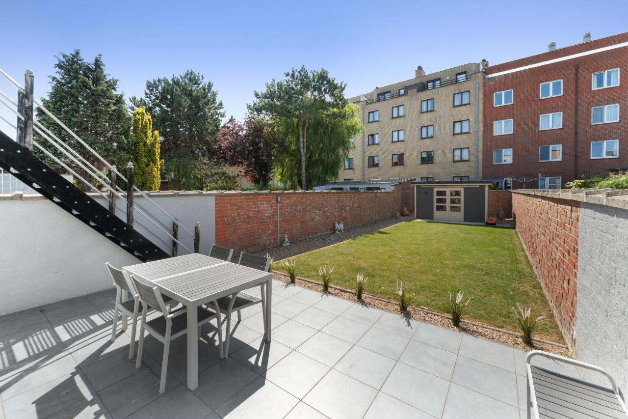 Ruime Woning 10P Met Zonnige Tuin & Nabij Strand Blankenberge Bagian luar foto